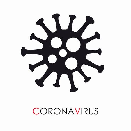 Coronavirus Bacteria No Infection warning. Vector illustration.のイラスト素材
