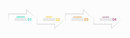 Infographic design template with place for your data. Vector illustration.のイラスト素材