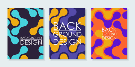 Brochure design layout with place for your data. Vector illustration.のイラスト素材
