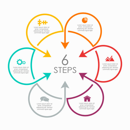 Infographic design template with place for your data. Vector illustration.のイラスト素材