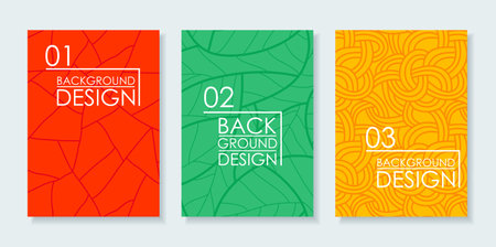 Brochure design layout with place for your data. Vector illustration.のイラスト素材