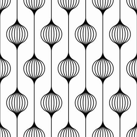 Abstract seamless wallpaper pattern background. Vector illustration.のイラスト素材