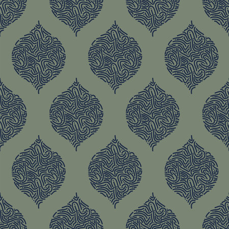 Abstract seamless wallpaper pattern background. Vector illustration.のイラスト素材