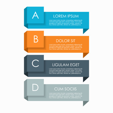 Infographic design template with place for your data. Vector illustration.のイラスト素材