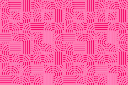 Abstract seamless wallpaper pattern background. Vector illustration.のイラスト素材