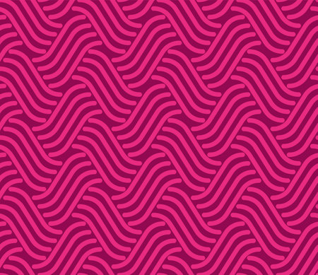 Abstract seamless wallpaper striped pattern background. Vector illustration.のイラスト素材