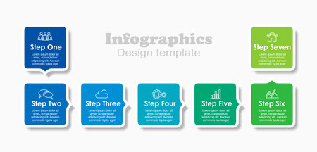 Infographic design template with place for your text. Vector illustration.のイラスト素材