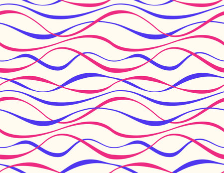 Abstract seamless wallpaper pattern background. Vector illustration.のイラスト素材