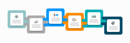 Infographic design template with place for your data. Vector illustration.のイラスト素材
