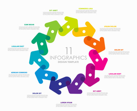 Infographic design template with place for your data. Vector illustration.のイラスト素材