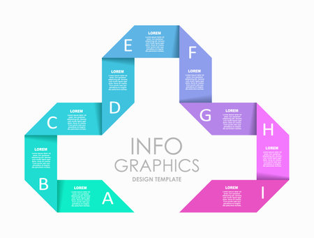 Infographic design template with place for your data. Vector illustration.のイラスト素材