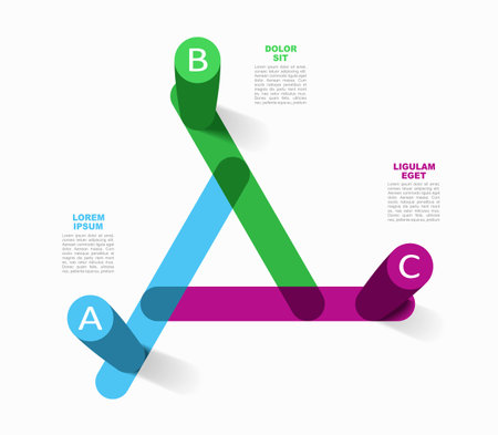 Infographic design template with place for your data. Vector illustration.のイラスト素材