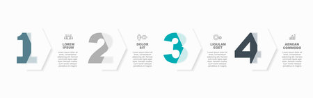 Infographic design template with place for your data. Vector illustration.のイラスト素材