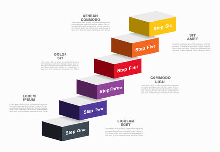 Infographic design template with place for your data. Vector illustration.のイラスト素材