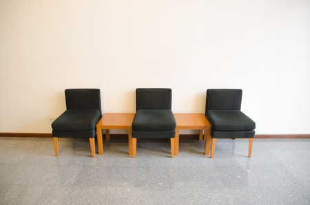 Waiting area in the Meeting roomの写真素材