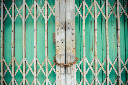 the pattern of Steel stretch doorの写真素材