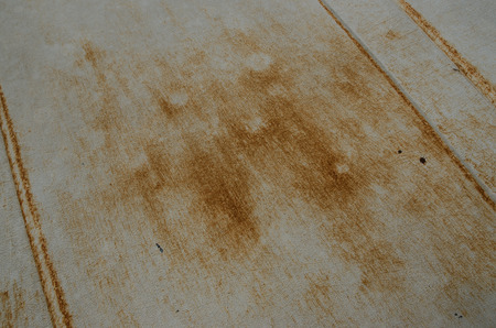 Closeup of cracked and peeling paint on an old carの写真素材