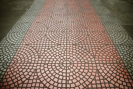Texture of exposed cement floor tiled.の写真素材