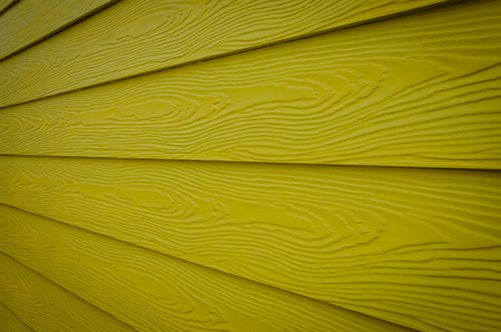 Green walls built of wood used for the background.の写真素材