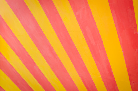 stripe pattern paint, red and yellow