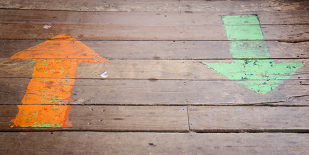 texture of wooden boards floorの写真素材