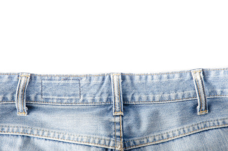 Worn blue denim jeans texture, backgroundの写真素材