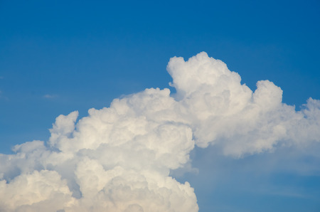 blue sky cloudsの写真素材