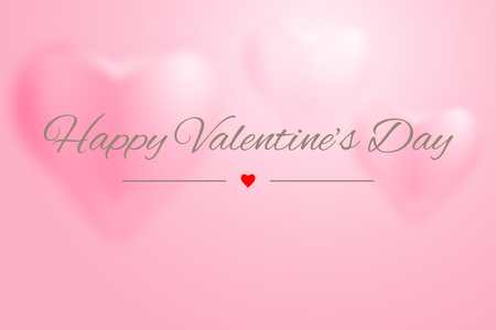 Celebrating Valentineâs day background, Celebration heart concept.のイラスト素材