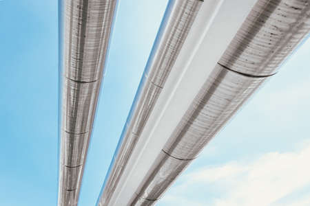 Cooling Chiller or Steam Pipeline and Insulation of Manufacturing in Oil and Gas Industrial,...