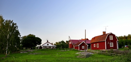 Swedish Farm Houseのeditorial素材