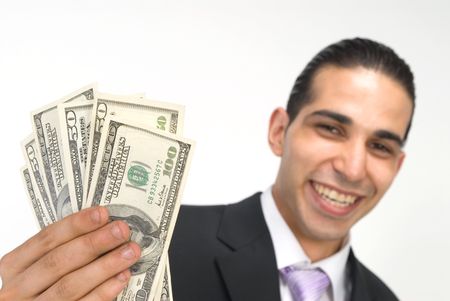 show me the moneyの写真素材