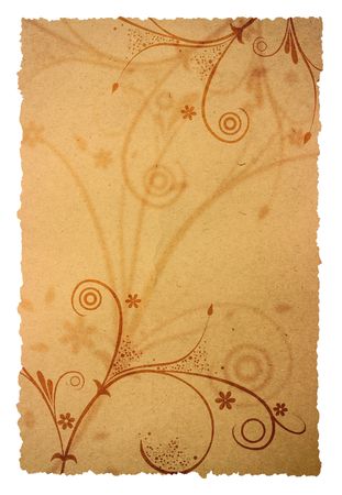 old page background for your messages and designsの写真素材