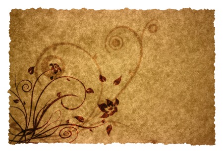 old page background for your messages and designsの写真素材