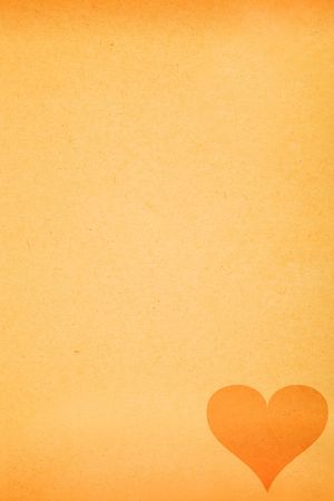 heart shapes on paper background for valentine's day conceptの写真素材
