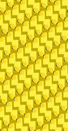 color yellow fresh citrus conceptual background spring wallpaperの写真素材