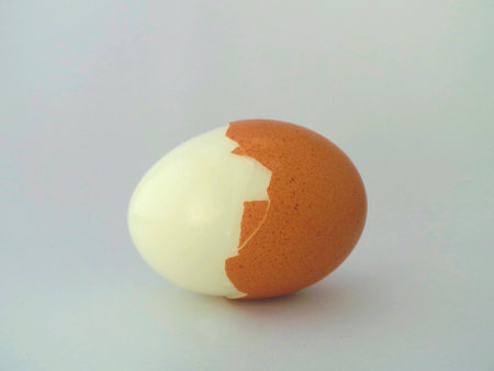 Eggs on white backgruond