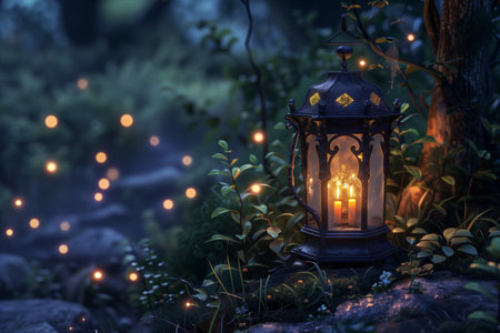 Hidden Paths Illuminated: The Magical Lanternの素材