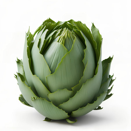 Experience the unique and captivating taste of artichoke, an iconic vegetable known for its tender leaves and rich flavorの素材