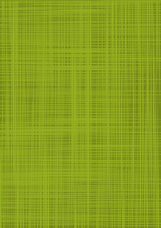 Natural green burlap or cloth texture background. Linen striped green textured sacking burlap vector backgroundのイラスト素材