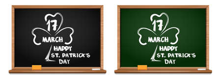 St Patricks Day design set. Vector illustrationのイラスト素材