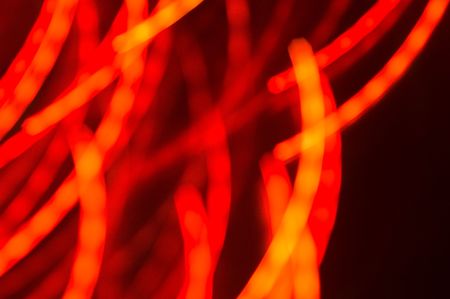 red blur line on the blackの写真素材