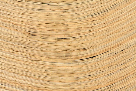 close up of bamboo mat backgroundの写真素材