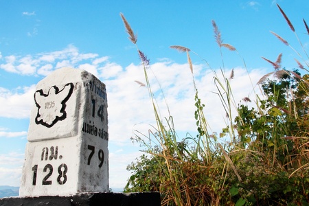national highway 1096 head to Maehongson, North of Thailand