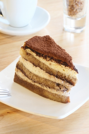 Tiramisu cakeの写真素材