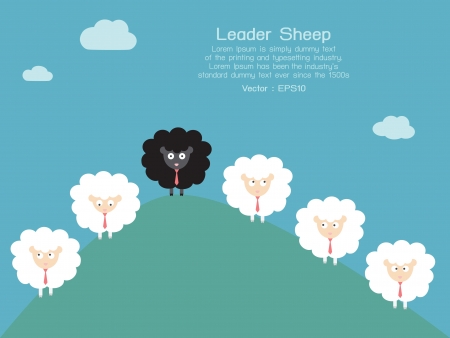 Leadership, vectorのイラスト素材