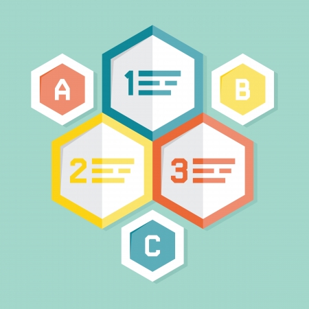 Infographics design icon, vectorのイラスト素材