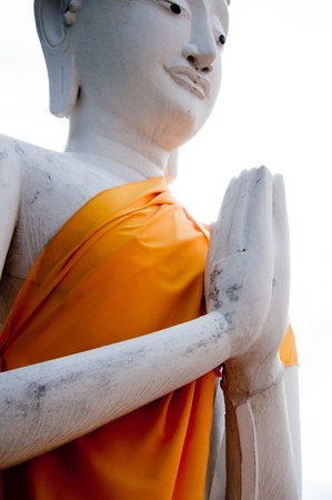 buddha image in thailand.の写真素材