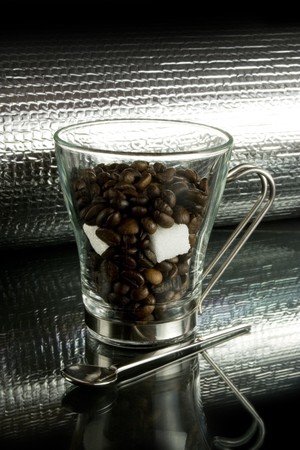Coffee in mugの写真素材