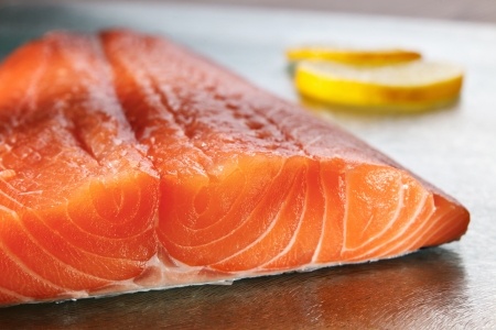 Salmon filetの写真素材