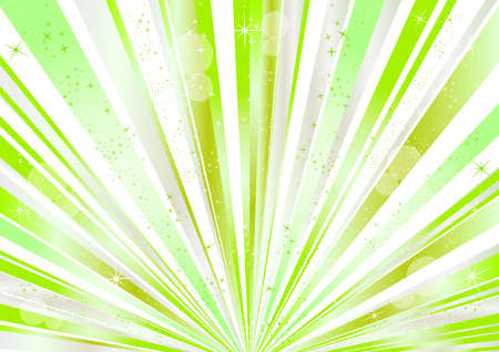 Glittery Green Concentrated Lineのイラスト素材